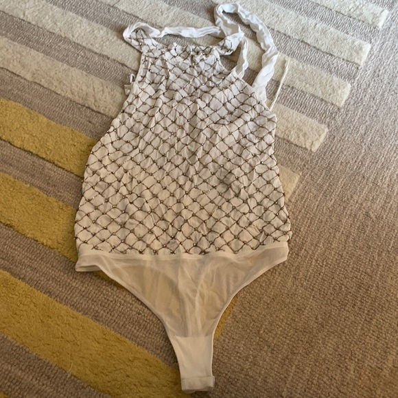 Bling Bling Cha Ching Bodysuit white
Free People - Picture 8 of 10
